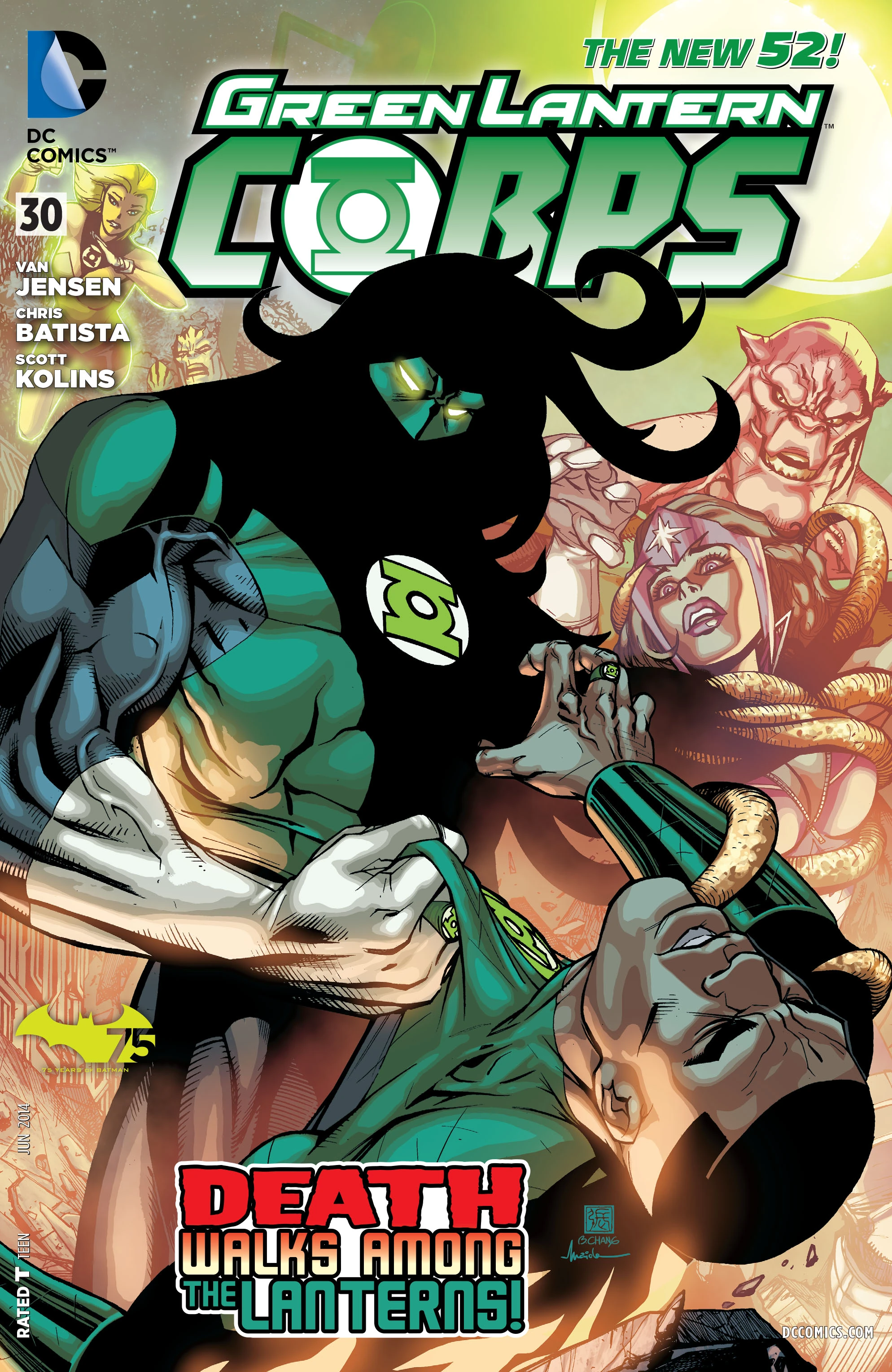 Green Lantern Corps #30 (DC, 2014 — Cover A) cover
